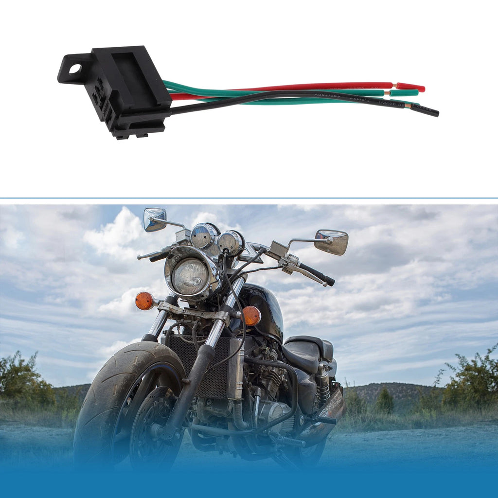 1 Pc 30A 24V Waterproof Auto Relay with Harness for Universal Applications