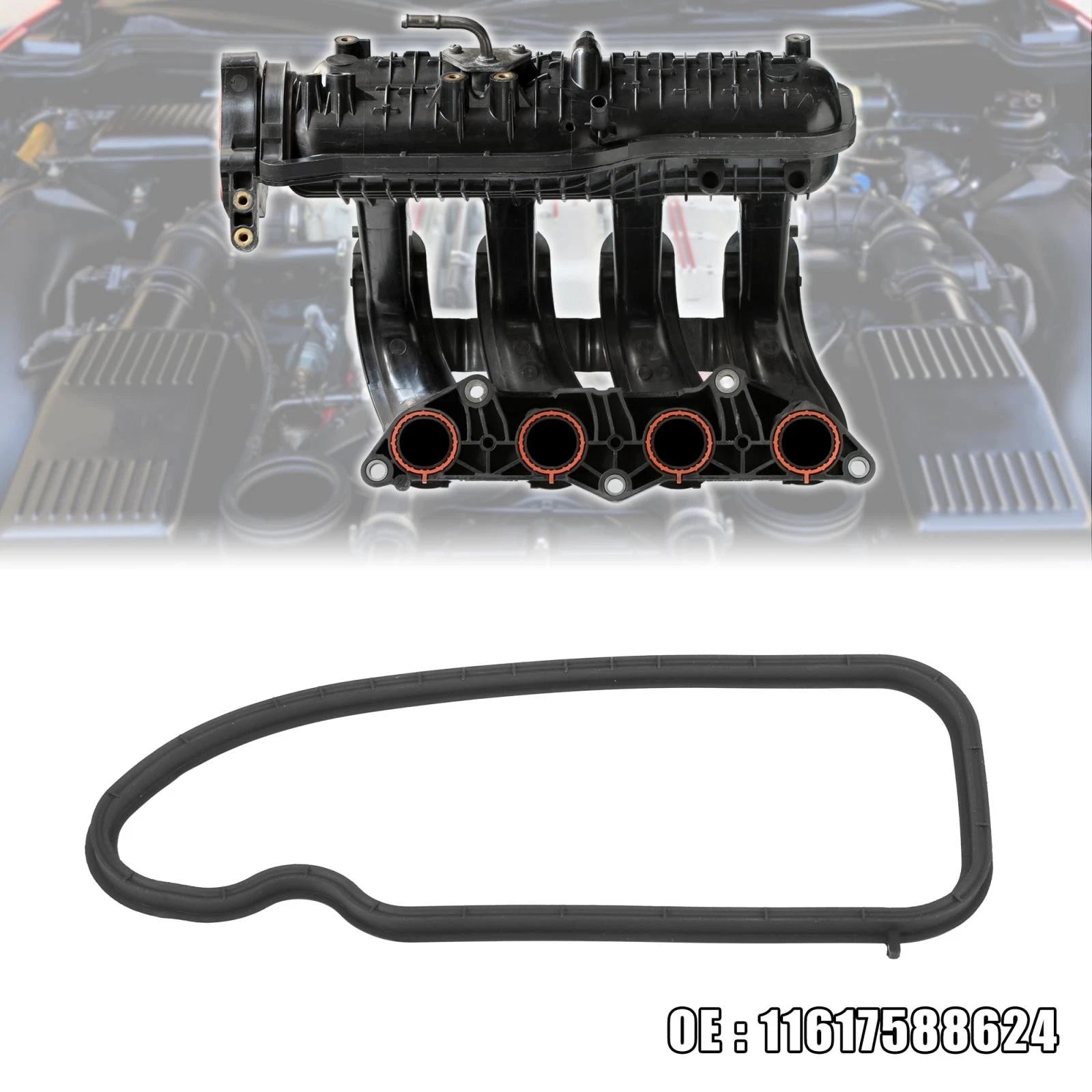 Engine Intake Manifold Gasket Replacement for BMW 335i xDrive (2011–2015)