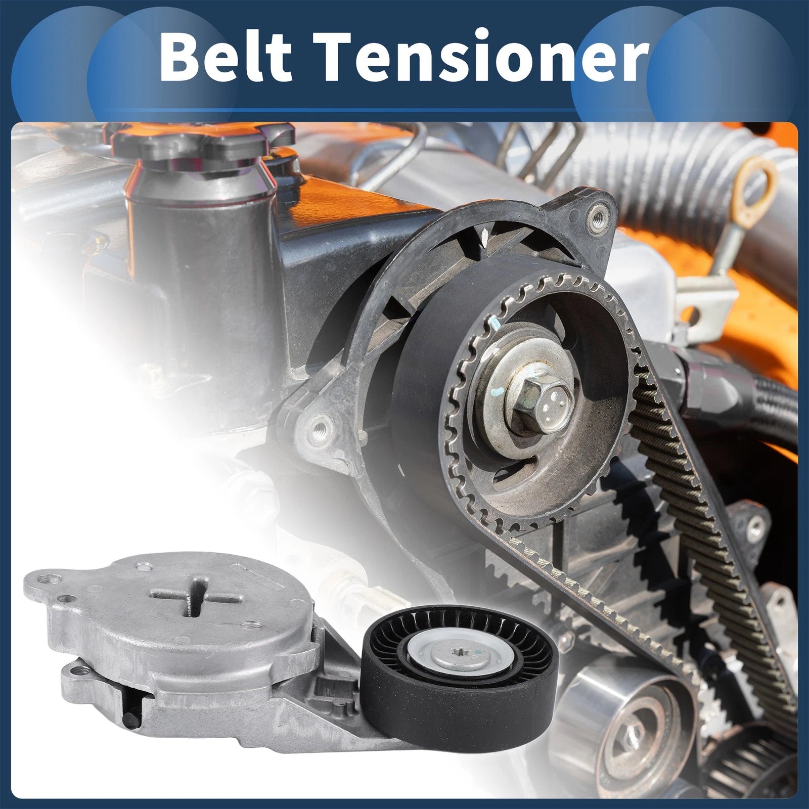 Belt Tensioner for Toyota Corolla (2004–2014) Replacement Metal 1 Piece