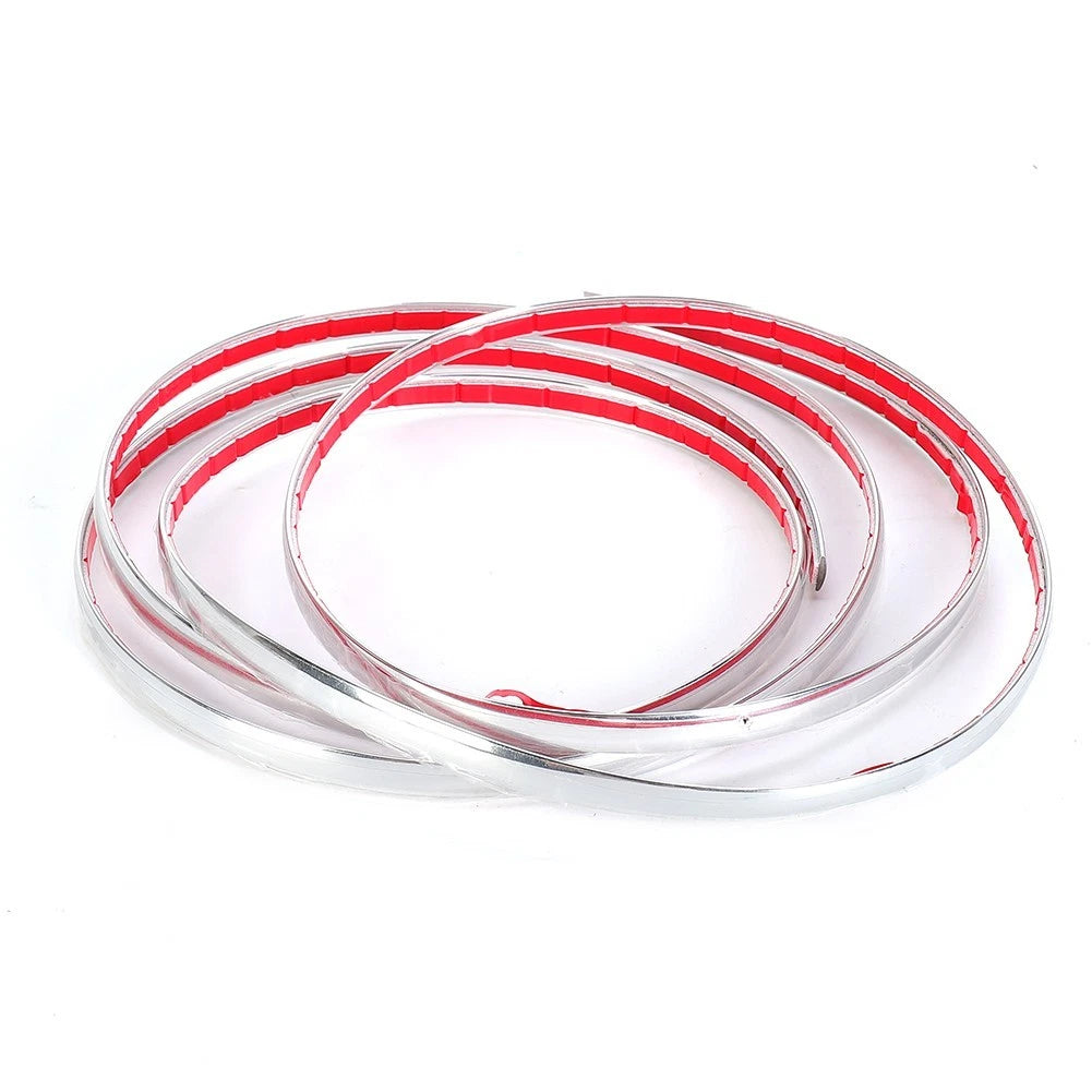 Trim Decorative Strip 5/16\" 8mm Accessory Chrome Door