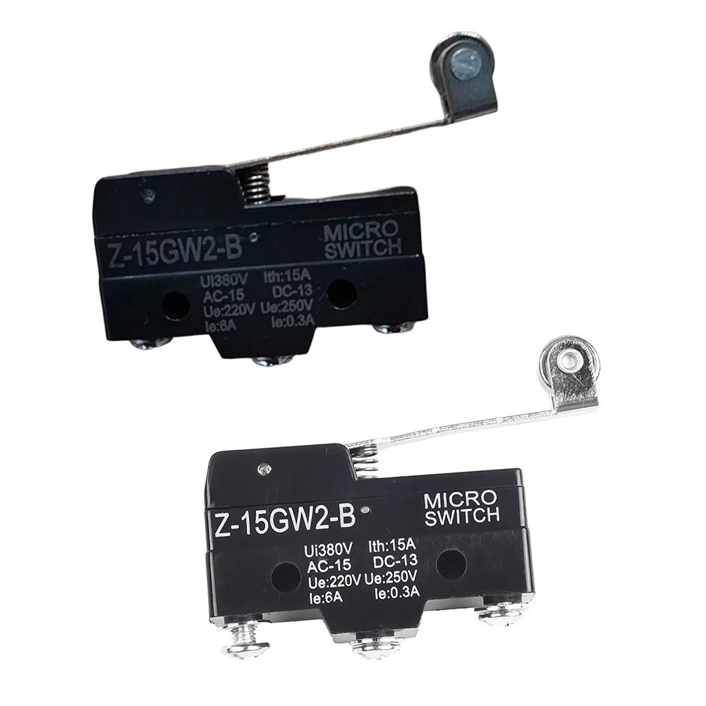 2PCS Limit Switch Z15GW2B SPDT Roller Lever for Device Controls