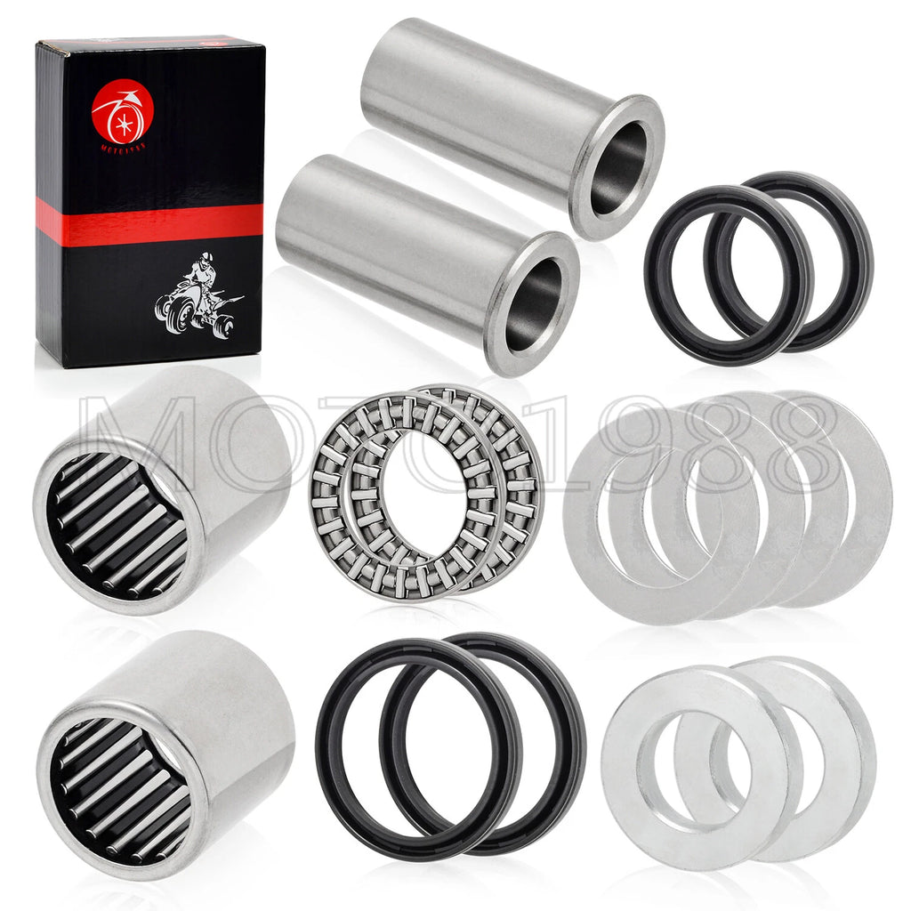 Swing Arm Bearings Seals Rebuild Kit for Suzuki RM125 RM250 RMZ250 RMZ450 (1996–2008)