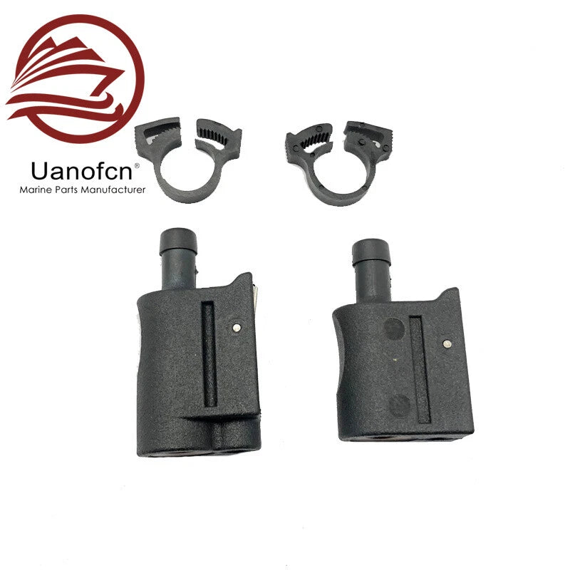 Fuel Line Hose Connectors Clips for Mercury Mariner Yamaha Outboards (5/16)