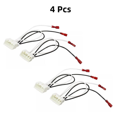 4Pcs Speaker Connector Harness Adapter for Ford Edge Mazda 2 3 6 CX5