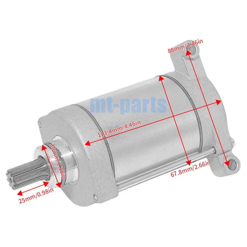 Starter Motor for Qlink FrontRunner 500 700 (2010–2013) / Rodeo 500 700 (2008–2013)