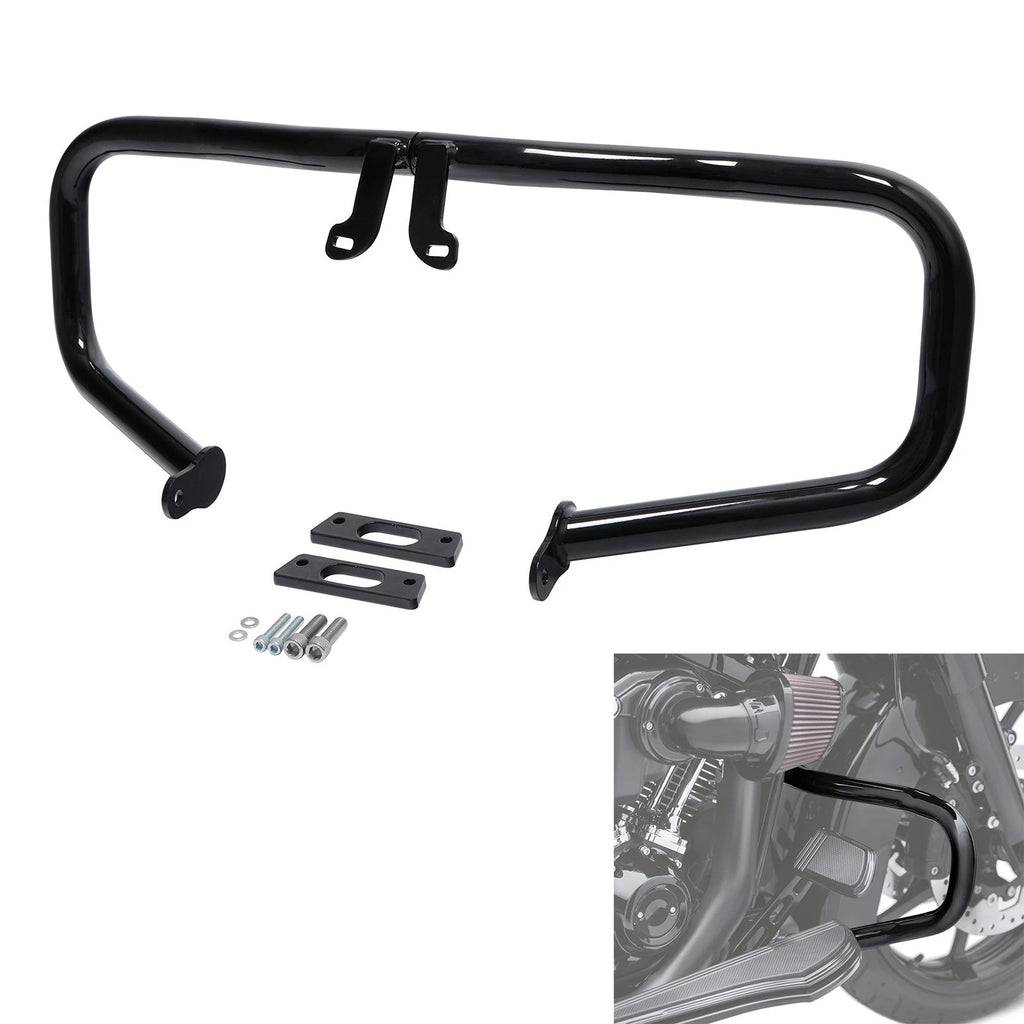 Chopped Engine Guard Crash Bar for Harley Road Glide (2015–2023)