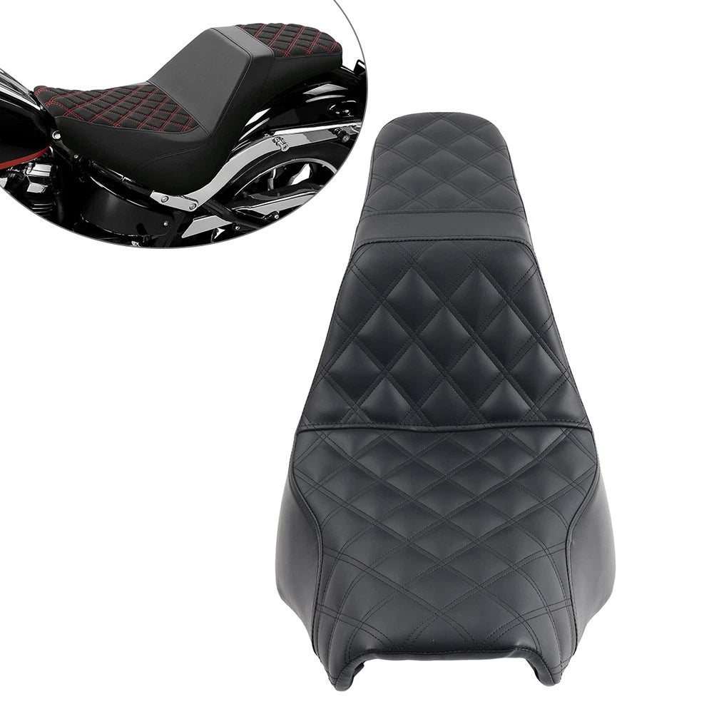 One Piece Driver Passenger Seat Fit For Harley Softail Street Bob FXBB 2018-23