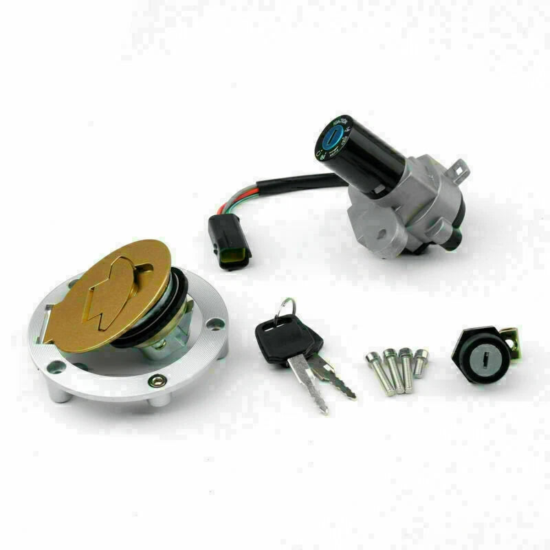 Ignition Switch Lock Fuel Gas Cap Key Set for Ducati 848 1098 1198 Monster (2008–2015)