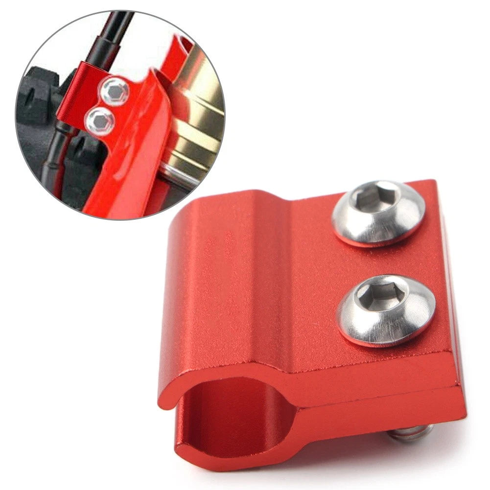 CNC Front Brake Hose Cable Clamp for Honda CRF125/150/250/450R (2013–2023) Red