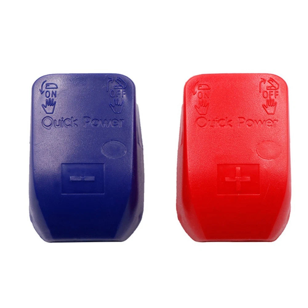 2X Quick Release Battery Terminal Clamps for Car Caravan Boat