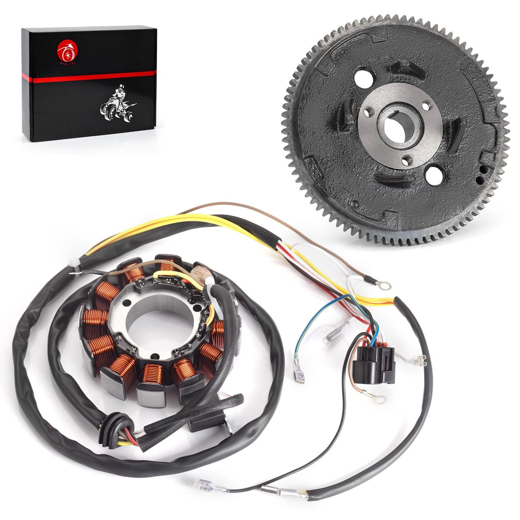 Magneto Rotor Flywheel & Stator for Polaris Ranger Magnum Scrambler Sportsman 500 (1996–2007)