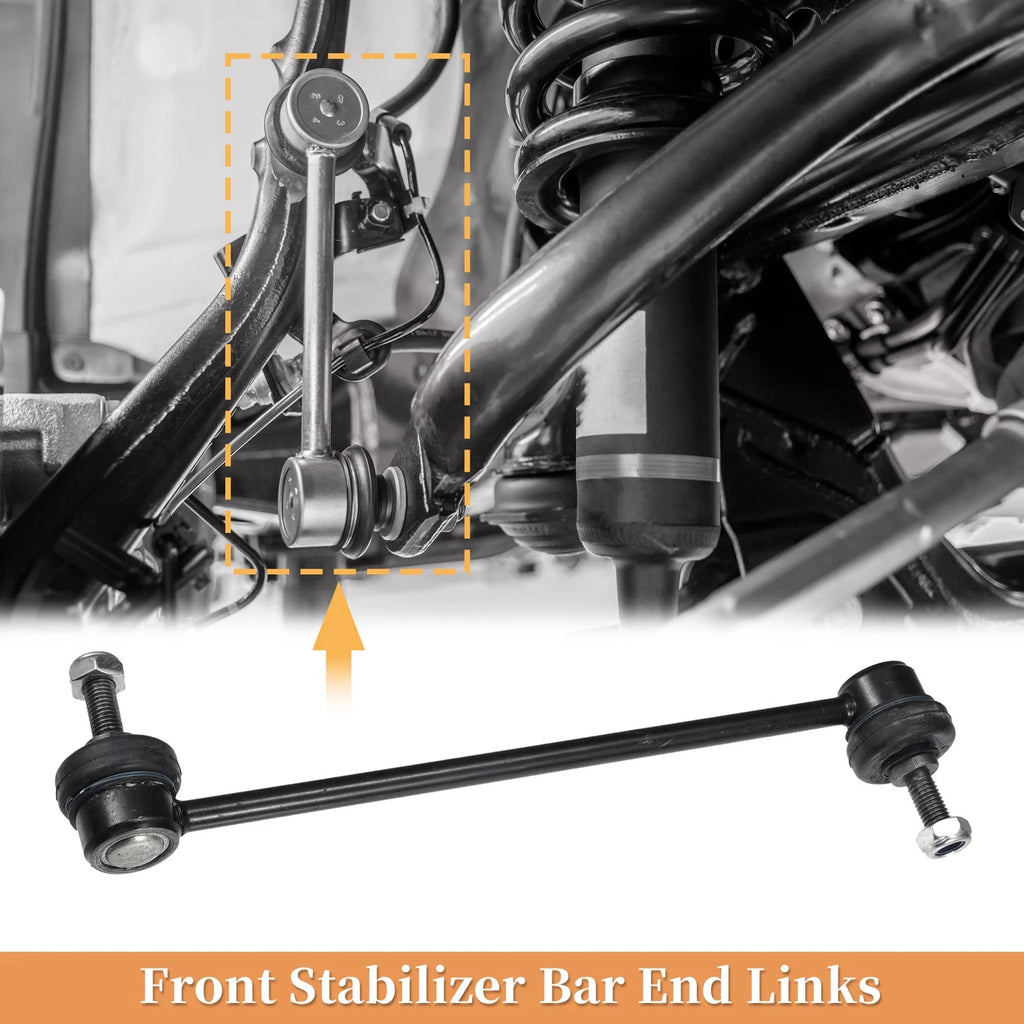 2pcs Front Stabilizer Sway Bar Link Replacement for BMW 323Ci (2000–2006)
