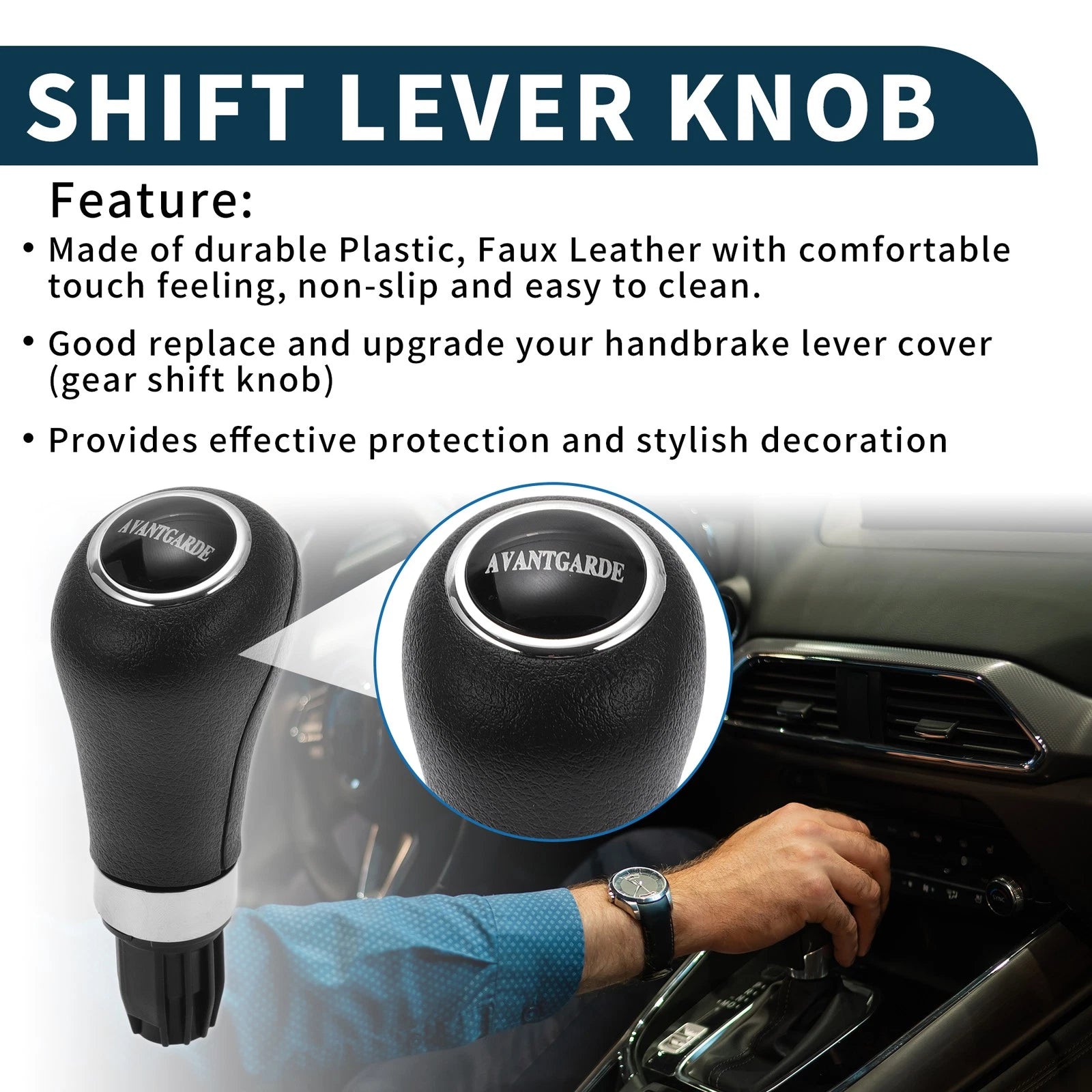 Automatic Gear Shift Knob Replacement for Mercedes-Benz E-Class (2009–2016)