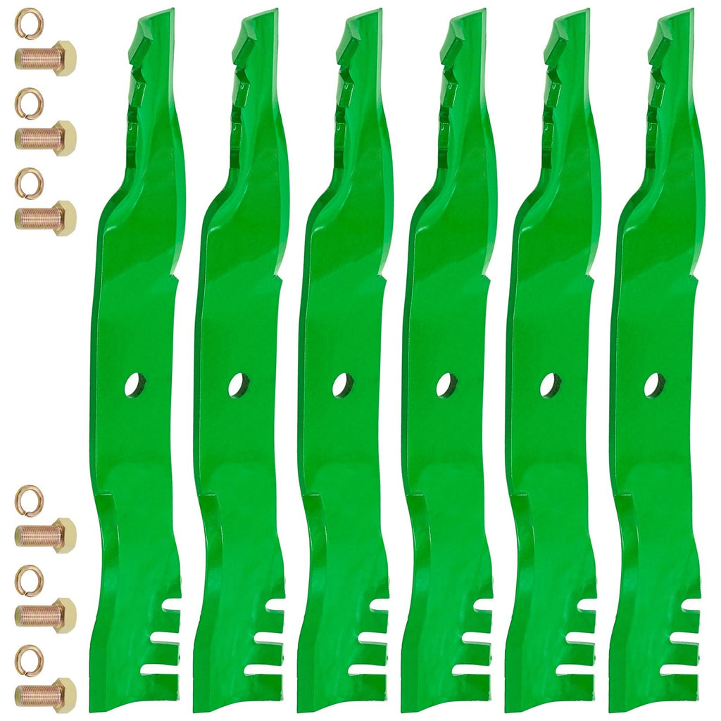 Deck Blade with Bolt Replacement for Husqvarna iZ5221 iZ4821 iZ4817