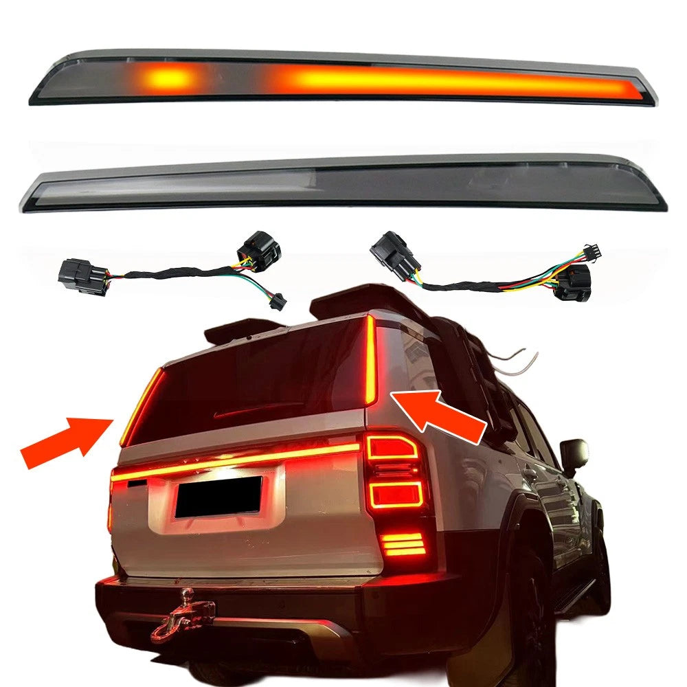 Rear C Pillar Trim Panel Tail Light Indicator for Toyota Landcruiser Prado (2025–2025)