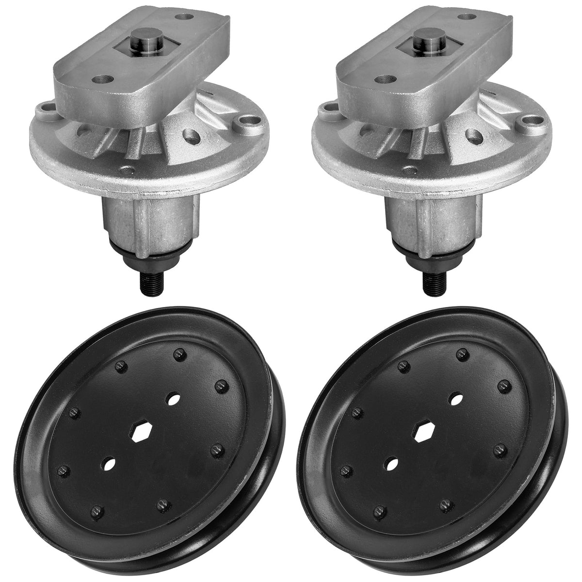 Deck Spindle and Pulley Replacement for John Deere L100 L105 L107 L108 (2009–2011)