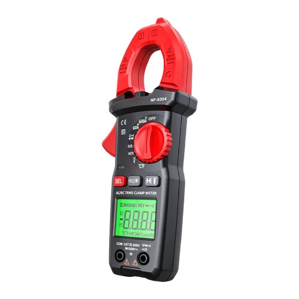 NF6301 Clamp Meter 600A 600V Auto Range Multimeter with 26mm Jaw Opening