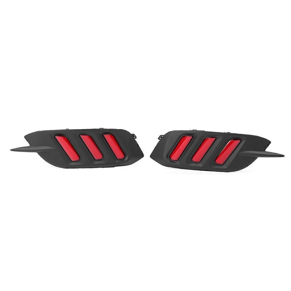 2X LED Rear Bumper Lamps for Honda Civic (2016–2018)