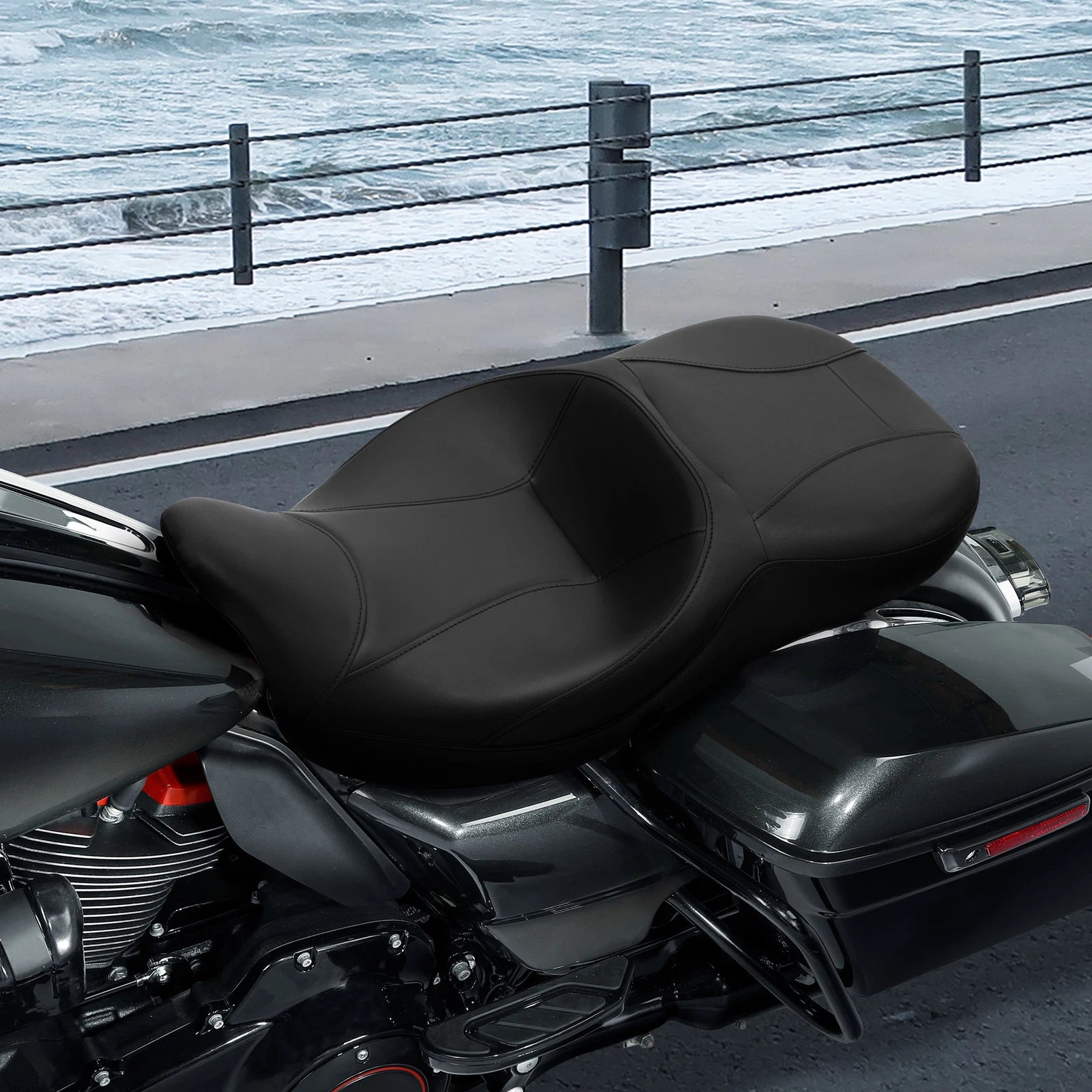 Heated Seats for Harley Electra Glide, Street Glide, Tri Glide (2009–2024)