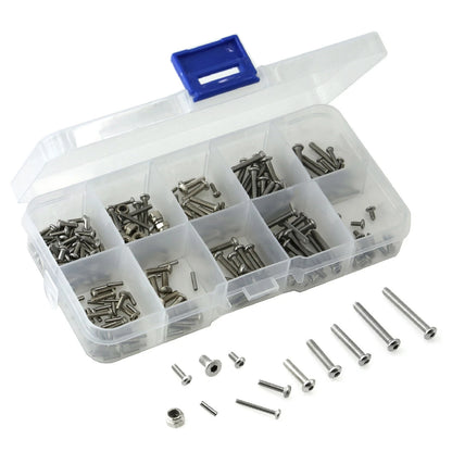 Stainless Steel Nuts & Screws M1.6, M2, M2.5 for Ford Remote Control Car (1/18)