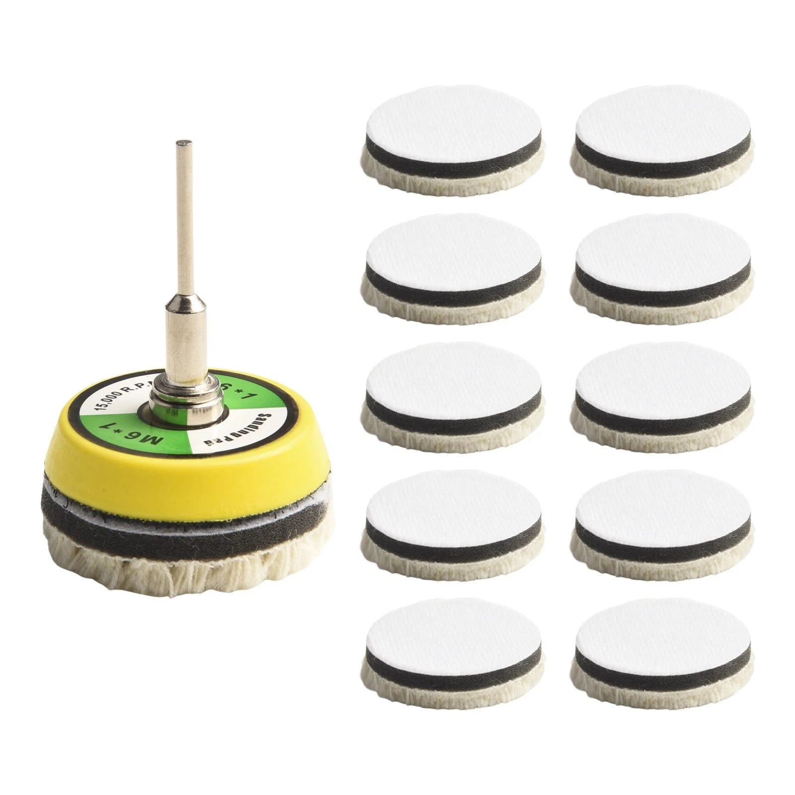 20Pcs Buffing Pads for Universal Use (Polishing Accessories)