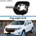 Front Left Fog Light Grill Replacement for Chevrolet Equinox (2010–2015)