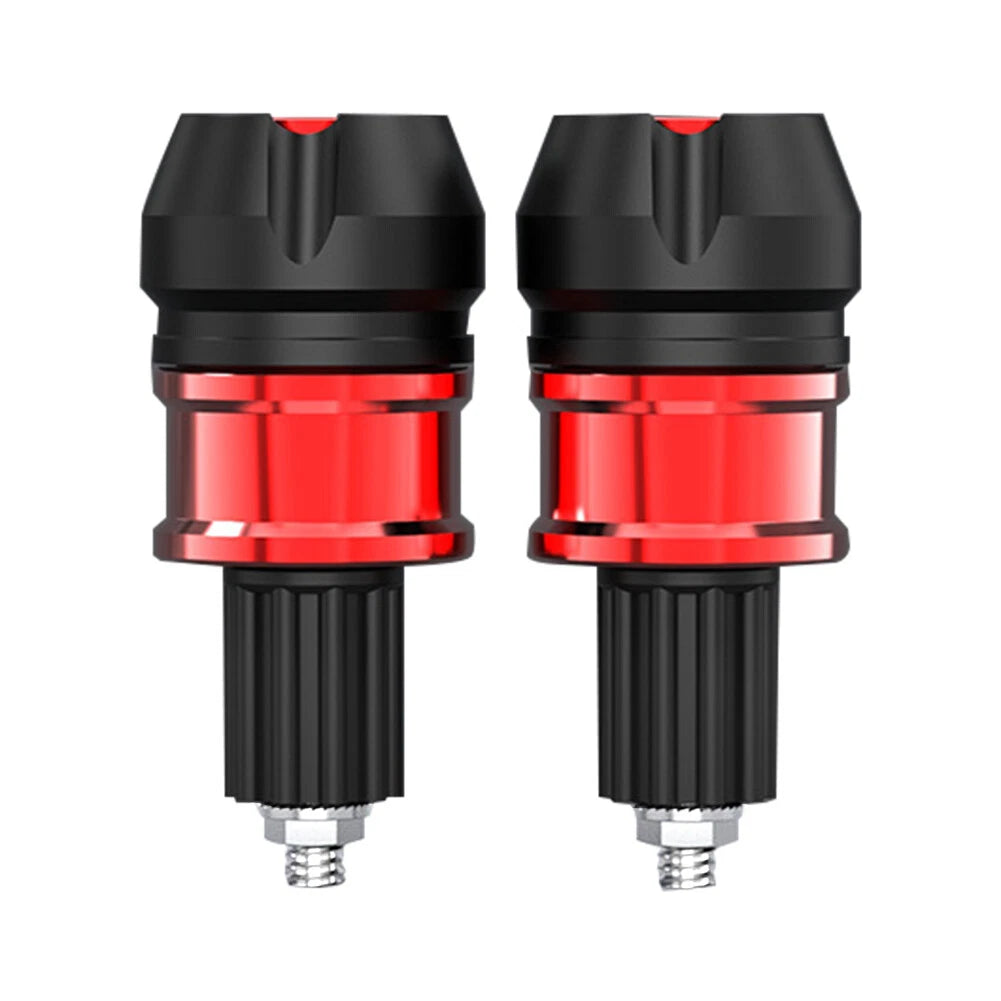 CNC Aluminum Handlebar Grips Bar End Cap Plugs for Motorcycle ATV