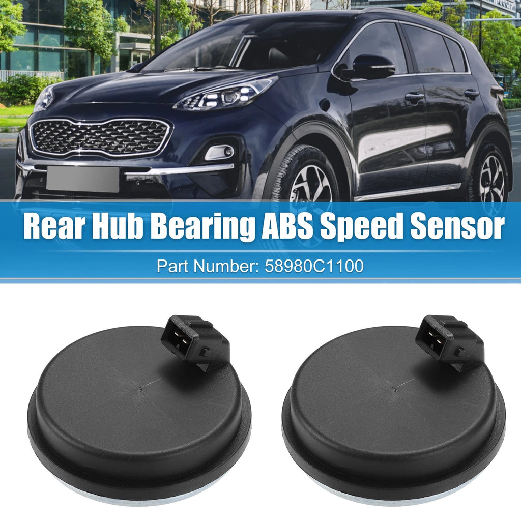 2PCS Rear Hub Bearing with ABS Speed Sensor for Hyundai Kia (2008–2016)