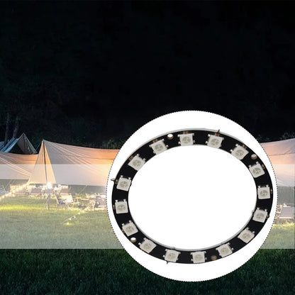 Dynamic 5V RGB LED Rings for Microcontroller Use