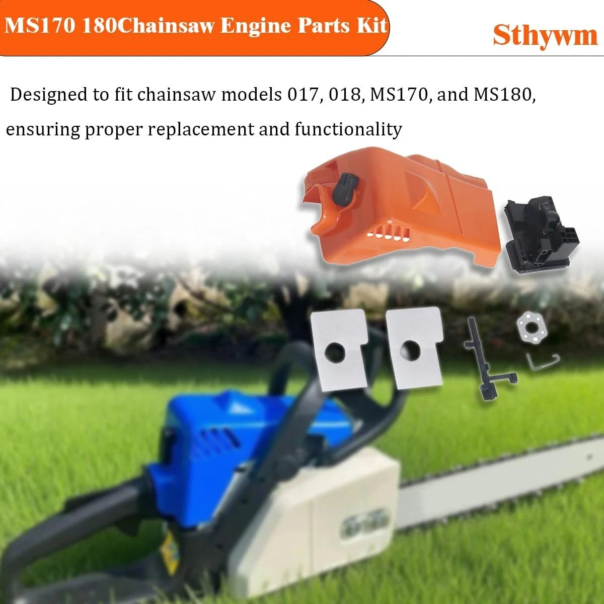 Air Filter Element for MS170 MS180 Chainsaw (017 018) 11301404709