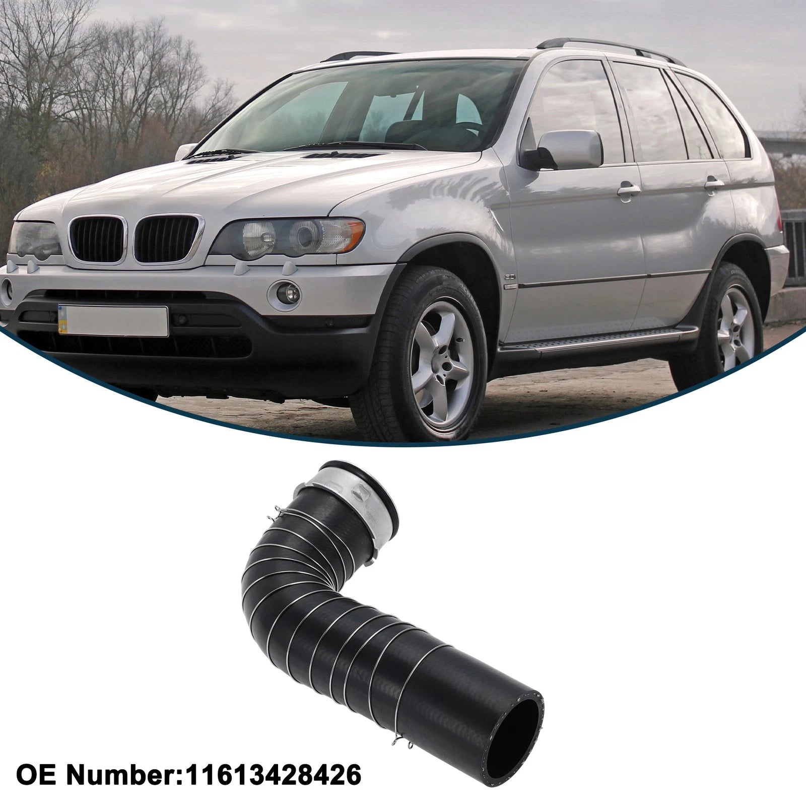 Radiator Hose Replacement for BMW X3 E83 2.0D (2003–2010)