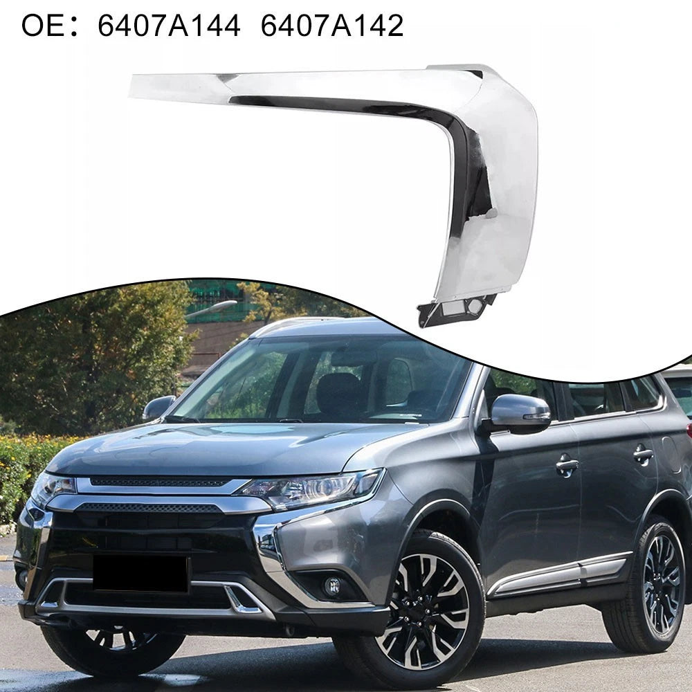 Front Chrome Molding Trim Bumper for Mitsubishi Outlander (2016–2023)
