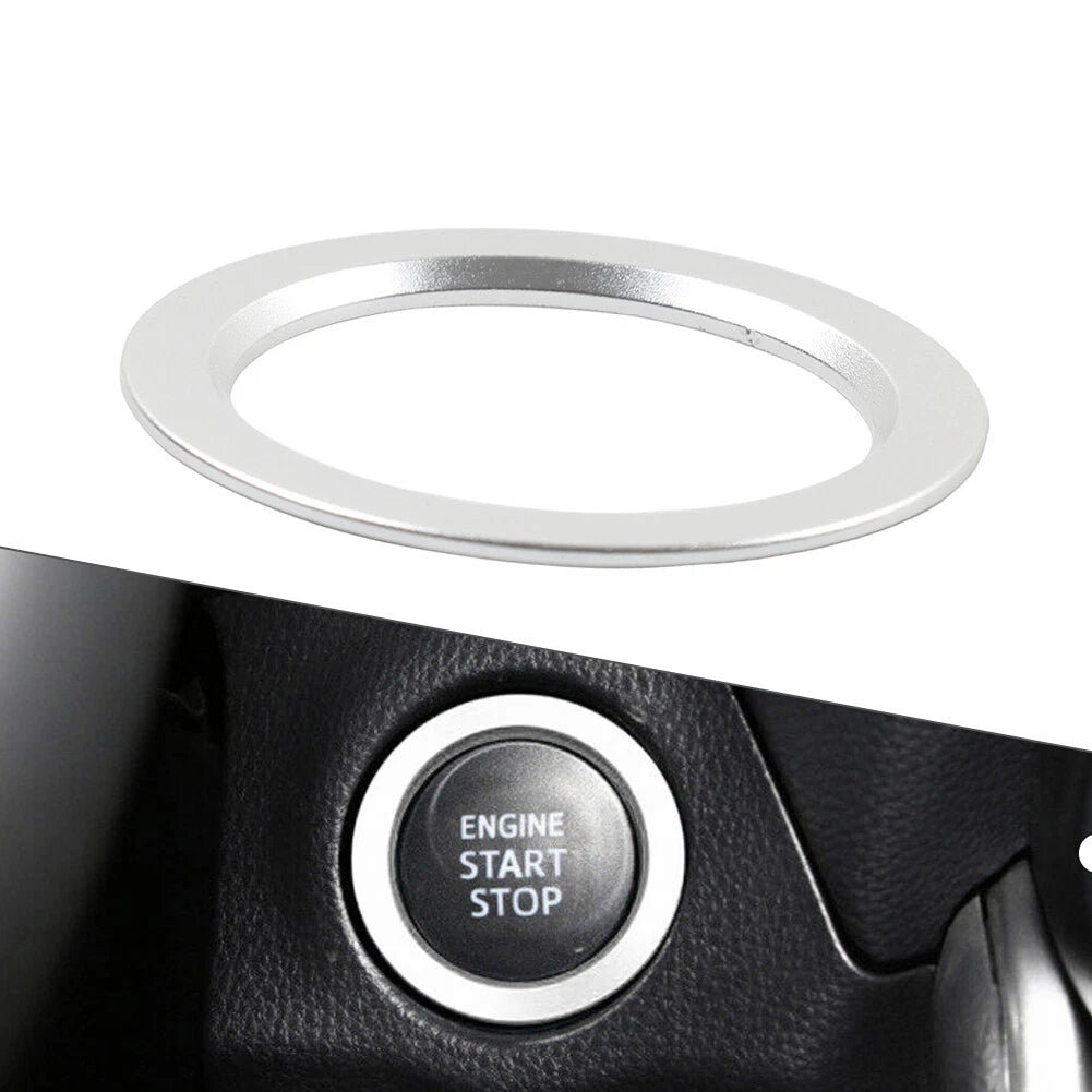 Engine Start Stop Button Trim Ring for Toyota Tacoma Yaris Camry Prius Corolla