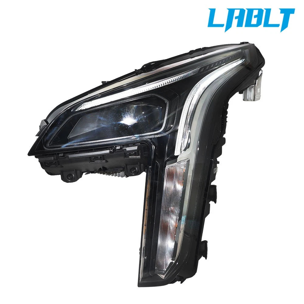 Left Side Headlight Headlamp Chrome Halogen for Cadillac XT4 (2019–2021)