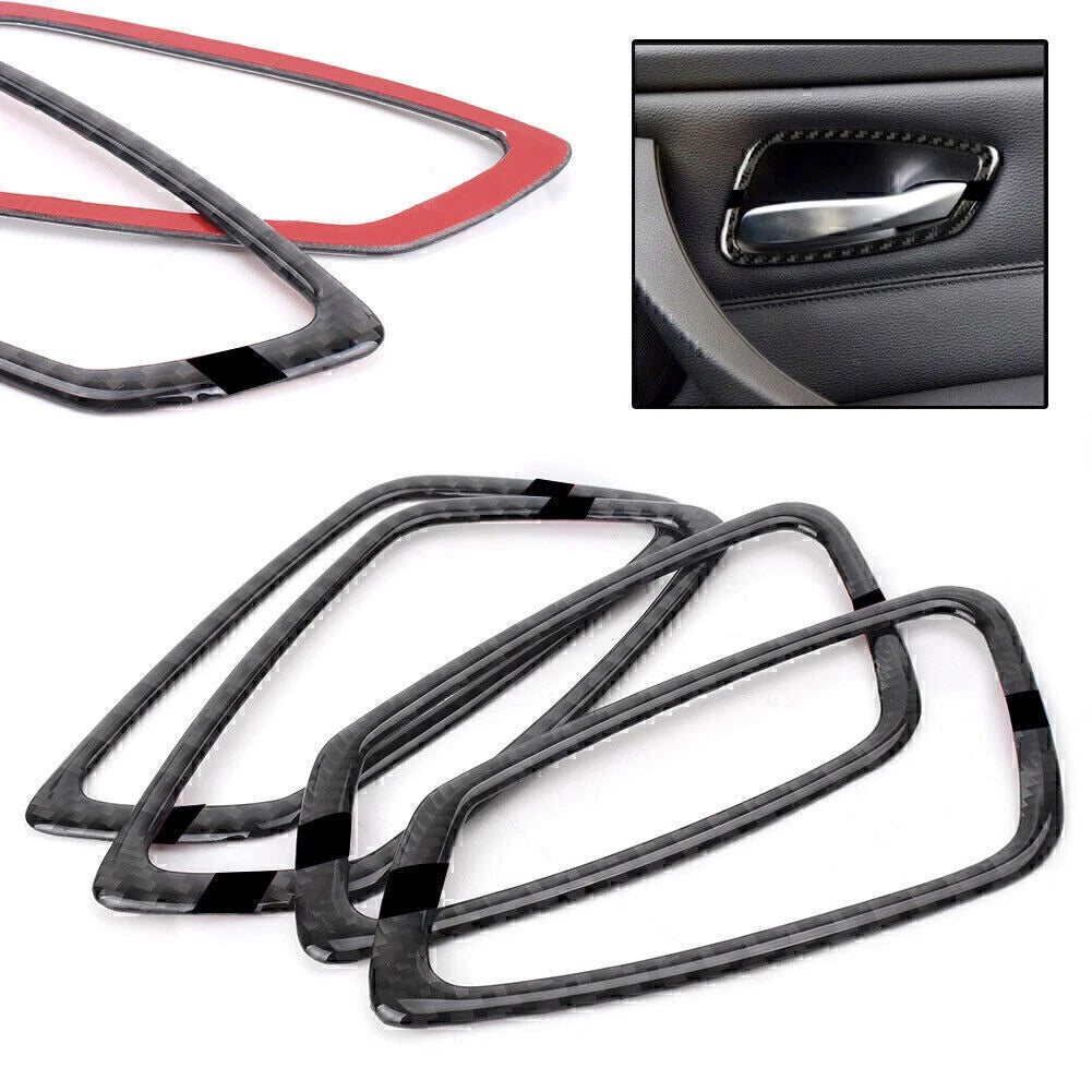 Set of 4 Door Handle Frame Trim for BMW E90 E92 3 Series (2005–2012)