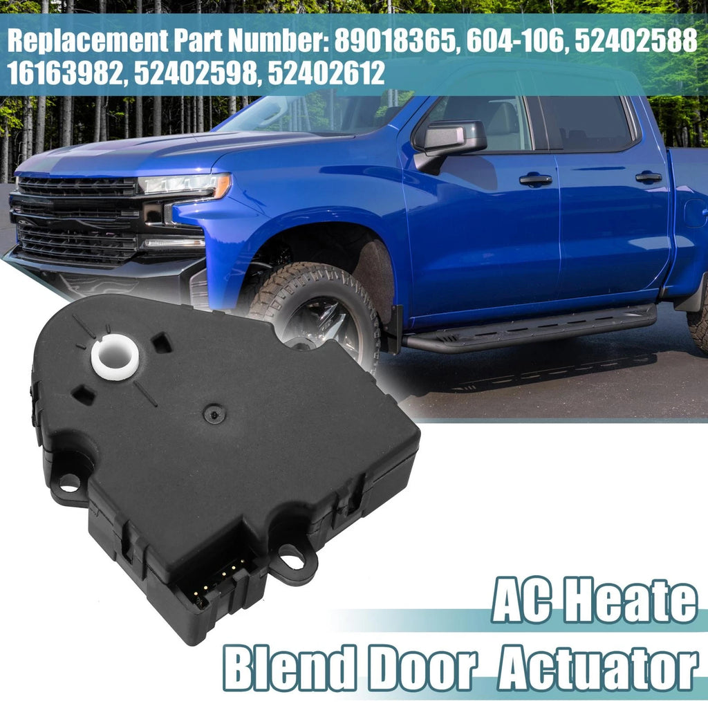 AC Heater Blend Door Actuator Replacement for Chevrolet Silverado 1500 (2004–2006)