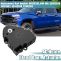 AC Heater Blend Door Actuator Replacement for Chevrolet Silverado 1500 (2004–2006)