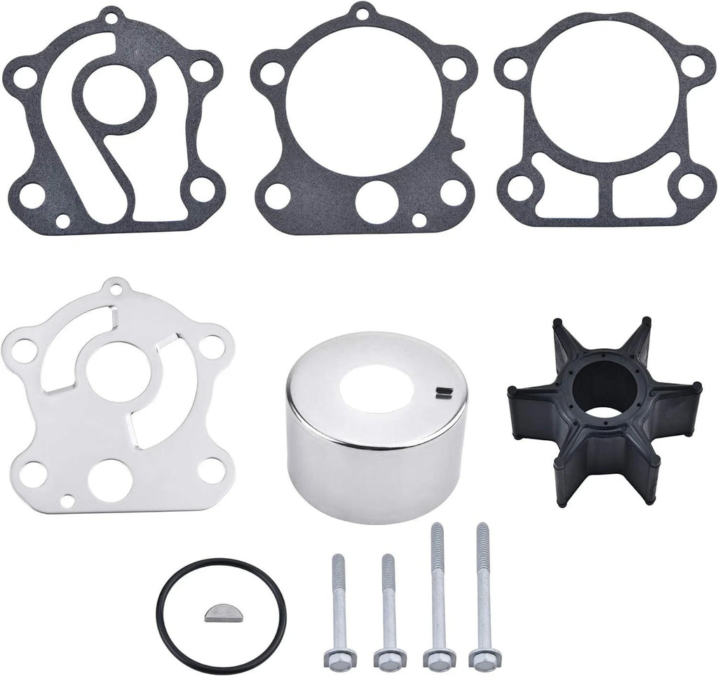Water Pump Impeller Repair Kit for Yamaha Outboards 70 85 90HP (N/A) 692-W0078-02