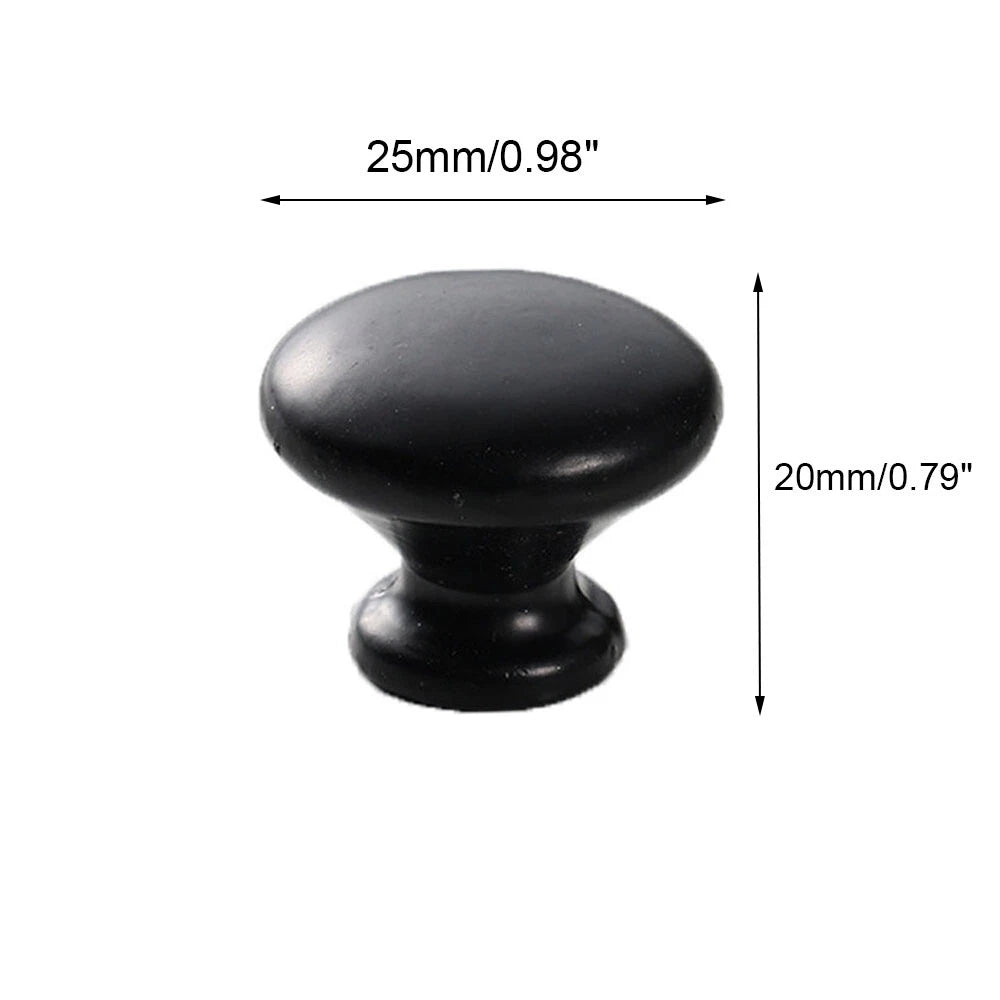 2Pcs Vintage Door Pull Handle for Cabinet Drawer (25mm x 20mm)