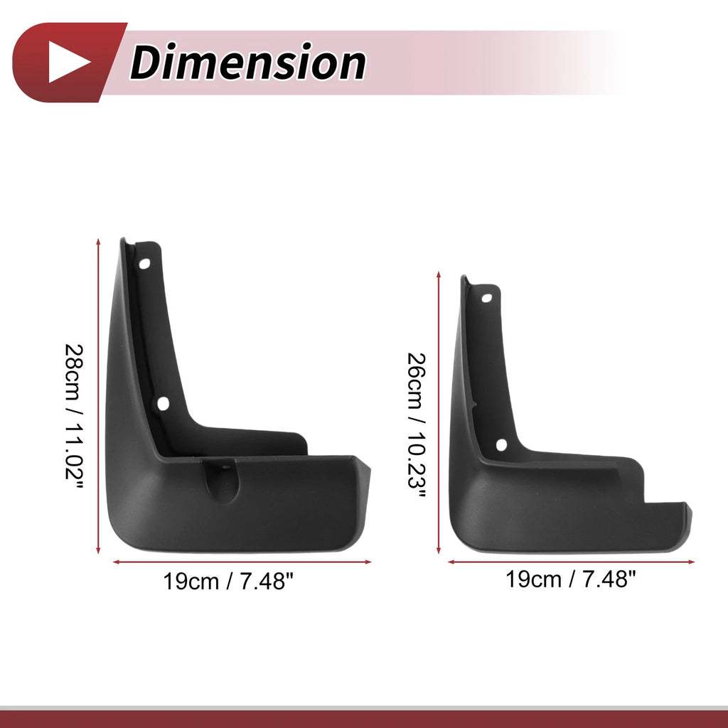 Mud Flaps Splash Guards 1 Set for Hyundai Mistra (2021–2024)