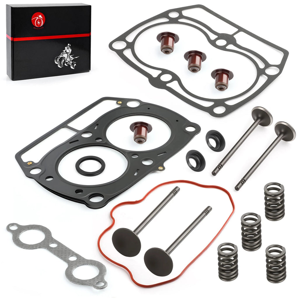 Cylinder Head Gasket & Intake Exhaust Valve for Polaris Sportsman Ranger 700-800