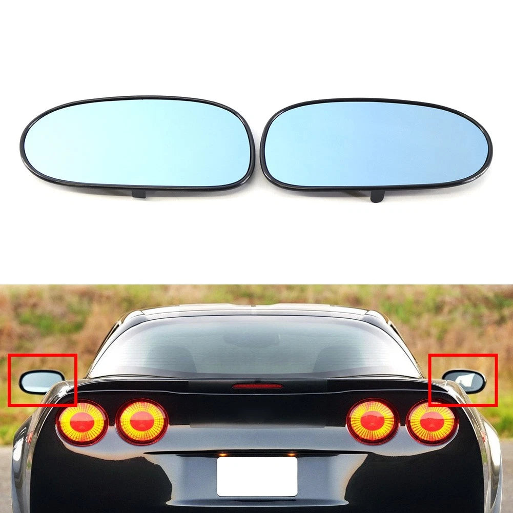 2X Rearview Mirrors for Chevrolet Corvette (2005–2013)