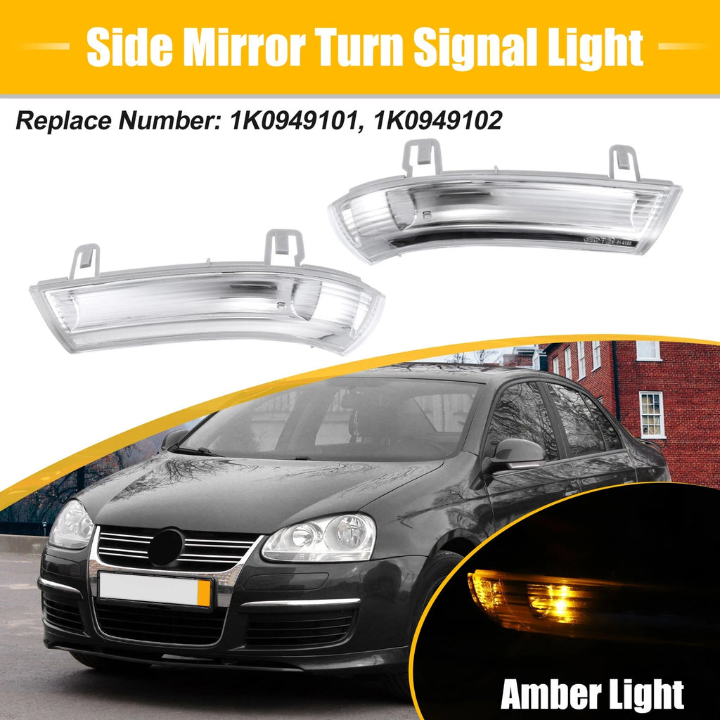 Left Right LED Turn Signal Side Mirror Indicators for Volkswagen Eos (2006–2015)