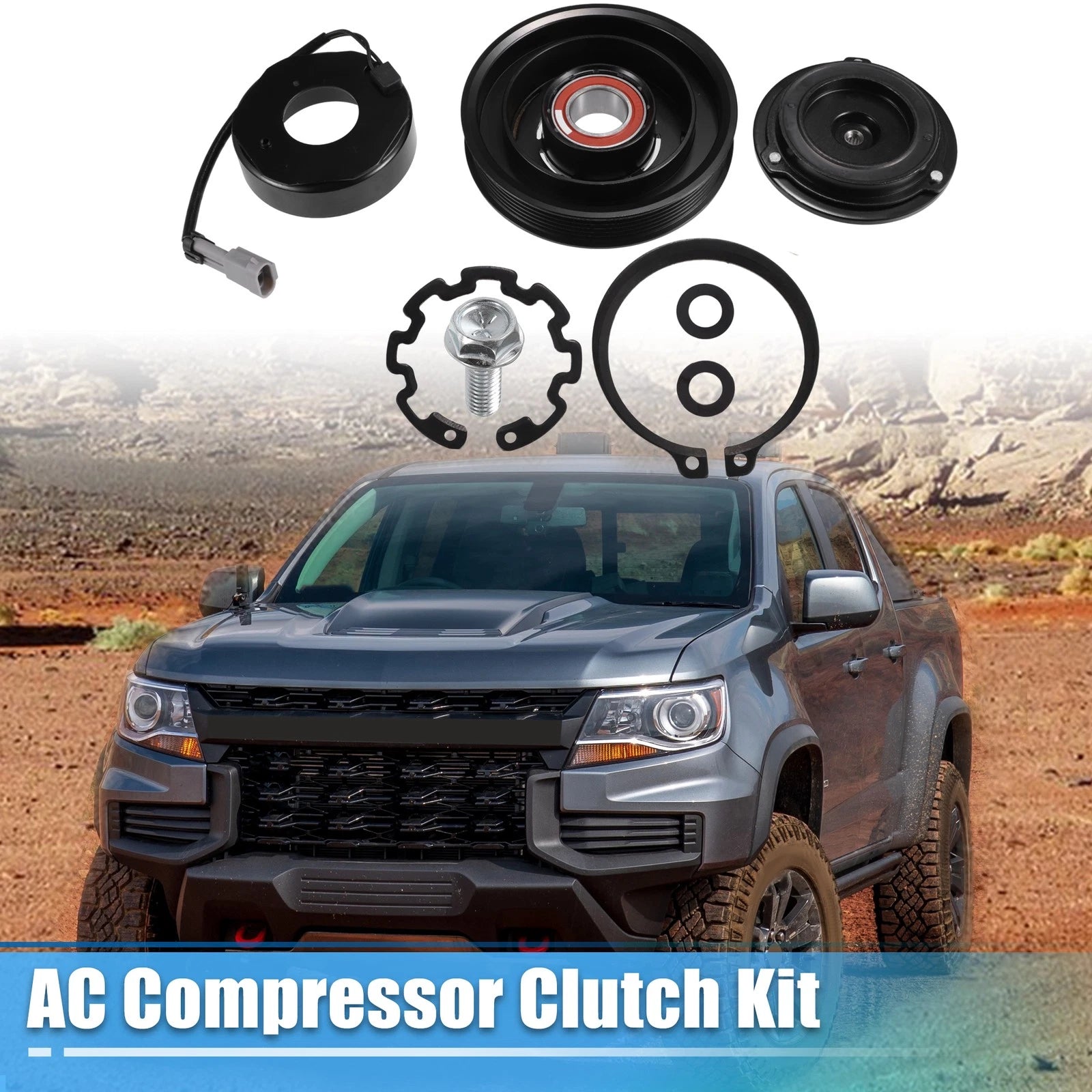 A/C Compressor Clutch Kit Replacement for Chevrolet Colorado (2004–2006)
