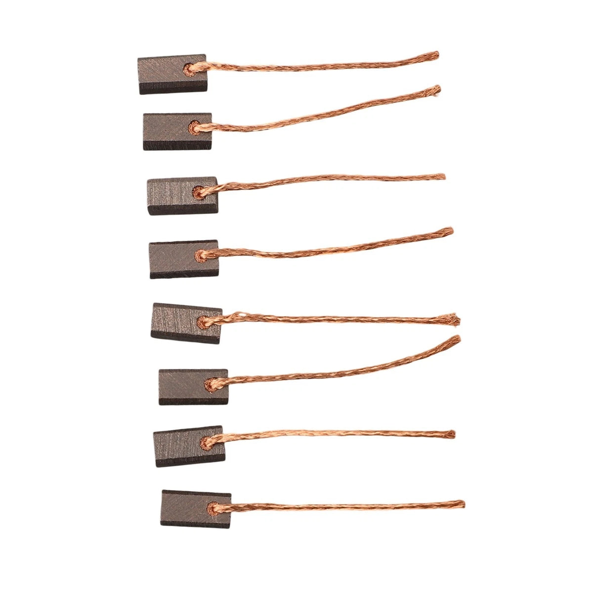 8pcs 5x5x10mm Carbon Brushes for Auto Trucks