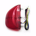 HTTMT Red Integrated LED Tail Light for Honda CBR 600RR 1000RR (2004–2006)