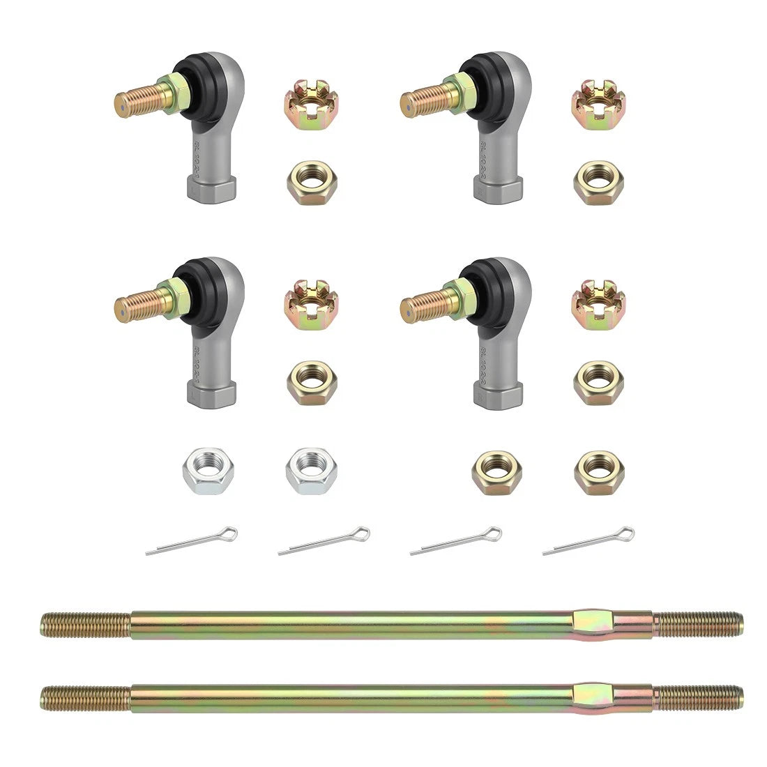 2X Tie Rod End Kit for Honda Sportrax TRX90 TRX90EX TRX90X TRX125 (1993–2023) 53521-VM6-680