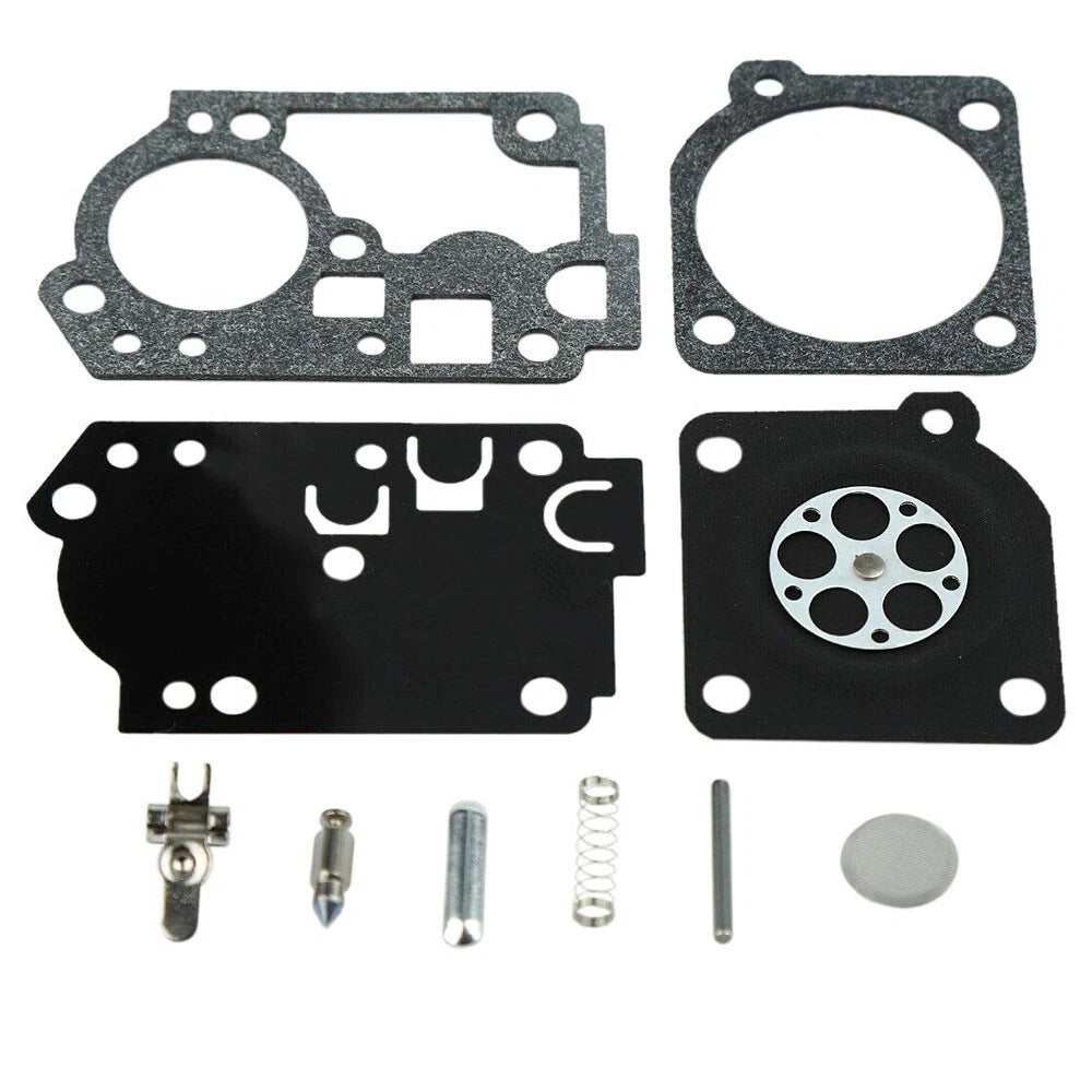 Set of 8 Carburetor Rebuild Kits for Poulan BVM210VS (ZAMA RB-156 C1U-W43 C1U-W45)