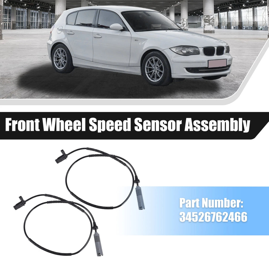 ABS Wheel Speed Sensor Rear Left Right Set for BMW 125i (2008–2015)