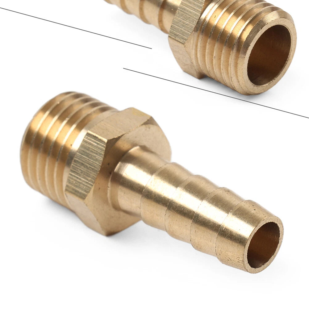 M14 Male Thread to 8mm Barb Connector Hose Fitting Adapter